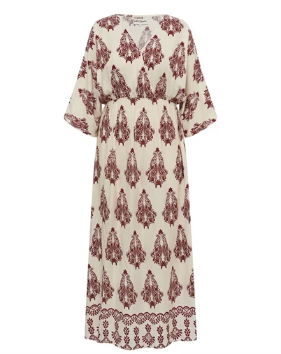 Lollys Laundry - SavannahLL Maxi Kjole - Creme